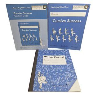 4th E Handwriting Without Tear Cursive Success Teacher Guide Writing Journal Lot